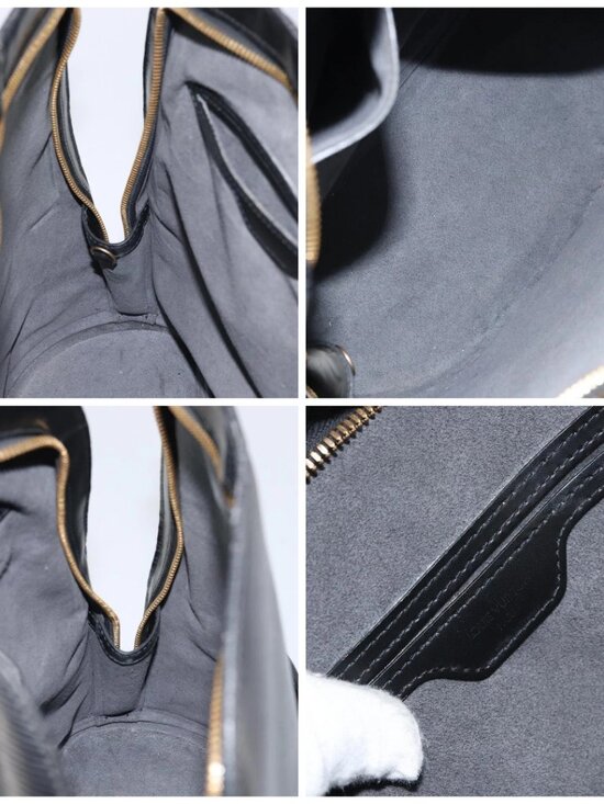 LOUIS VUITTON Epi Coblanc Shoulder Bag Black main image 15